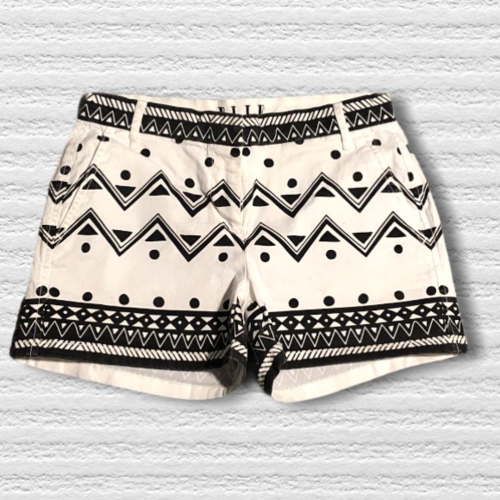 Black & White Elle Shorts